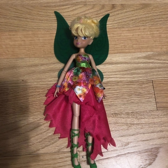 Tinker Bell Fairies Doll Disney Deluxe Fashions Kids Toy Wings - Picture 6 of 7